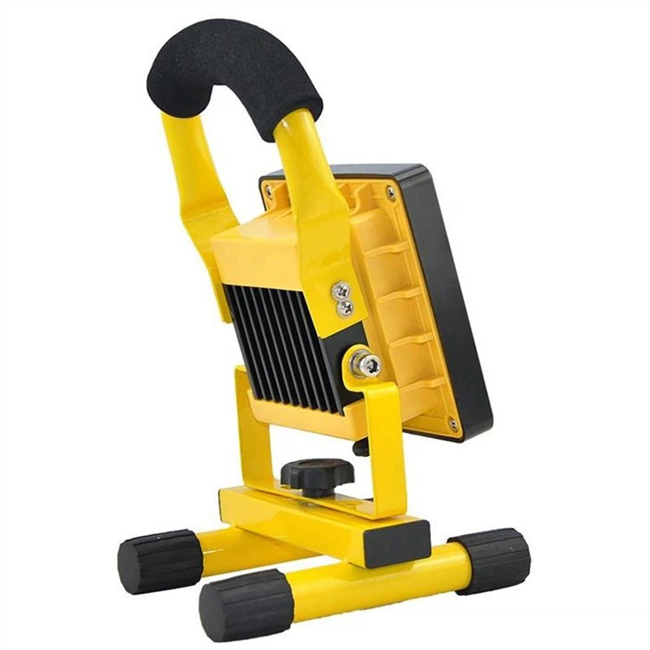 rechargeable flood light with stand