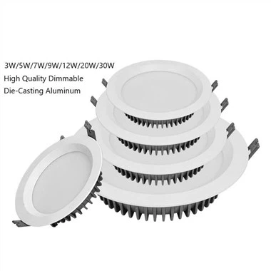 12-V-Badezimmer-Downlights