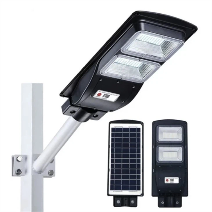 LED solar motion sensor security street light