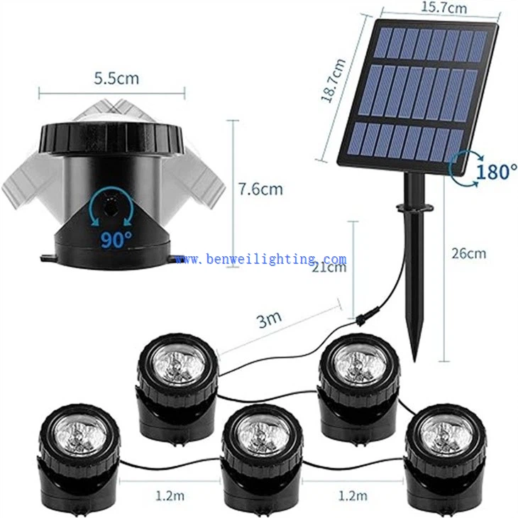 Garden Lamp With Solar Panel (1)