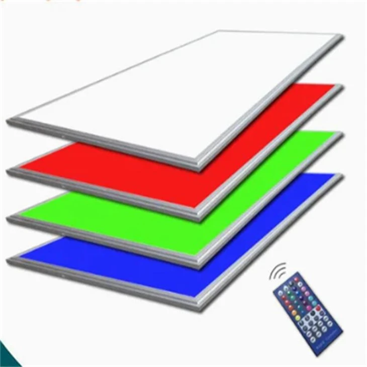 LED Panel Light RGBW Color Change