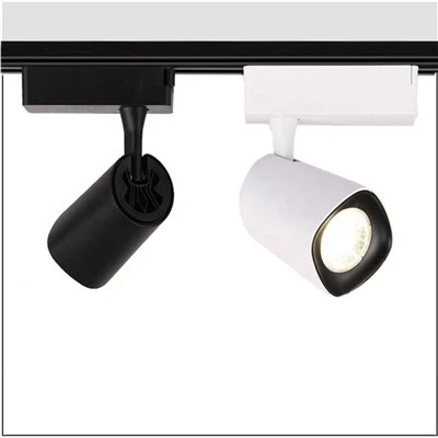 Schwarz-weiße dimmbare LED-Schienenleuchten