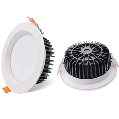 Runde wasserdichte LED-Deckeneinbauleuchte