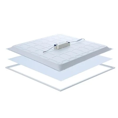 Quadratische LED-Deckenleuchte
